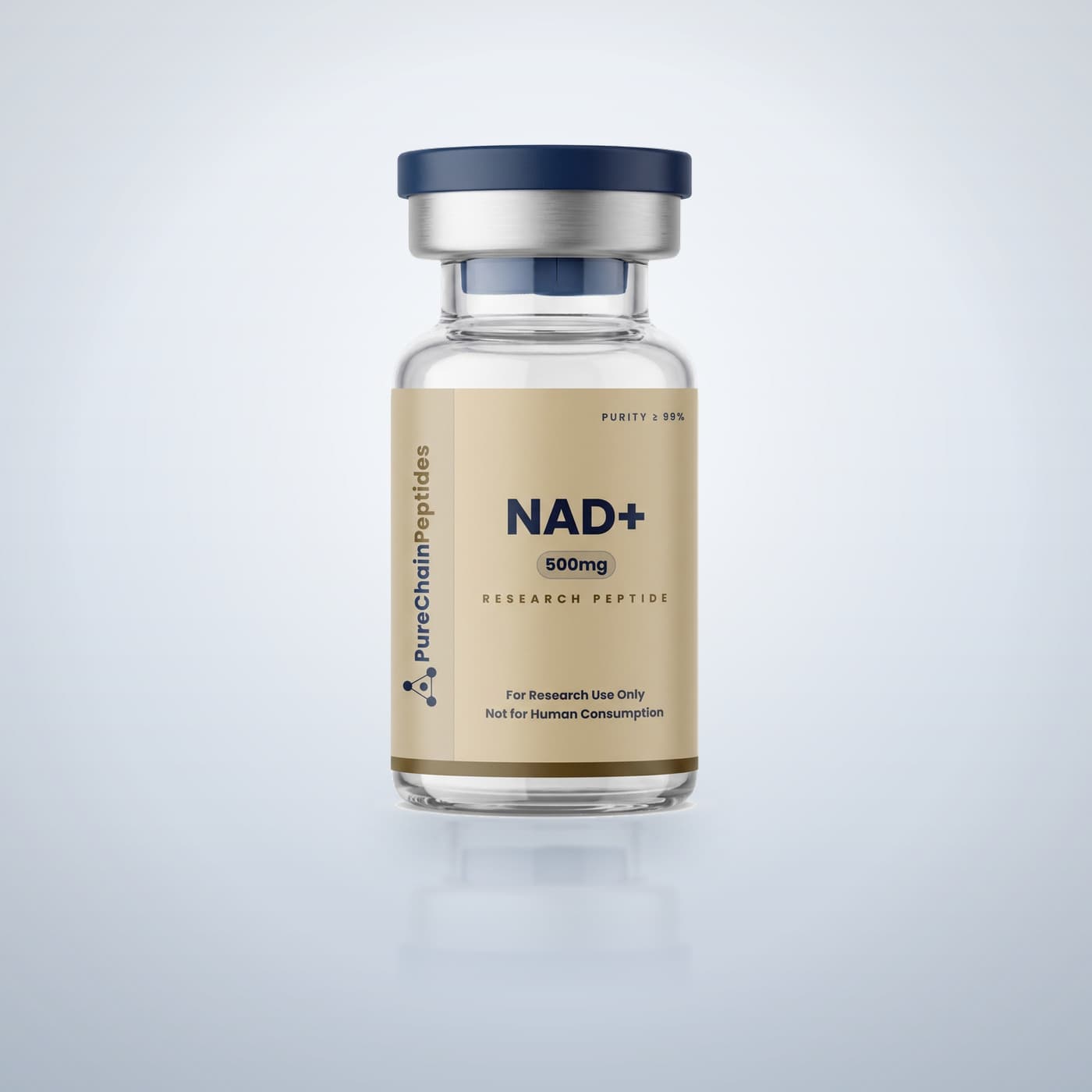 NAD+ 500mg — PureChain Peptides research vial